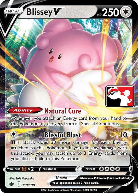 Blissey V (119/198) [Prize Pack Series One] | Odin's Place