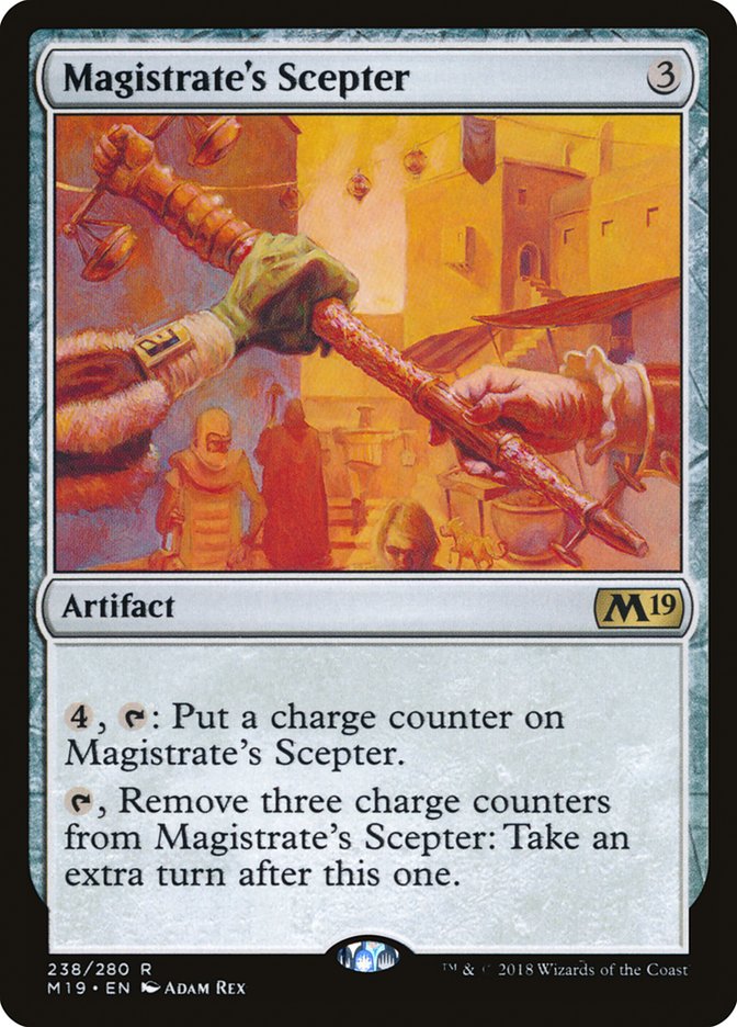 Magistrate's Scepter (238) [Core Set 2019] | Odin's Place