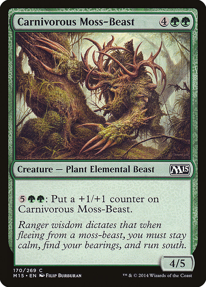 Carnivorous Moss-Beast (170) [Magic 2015] | Odin's Place