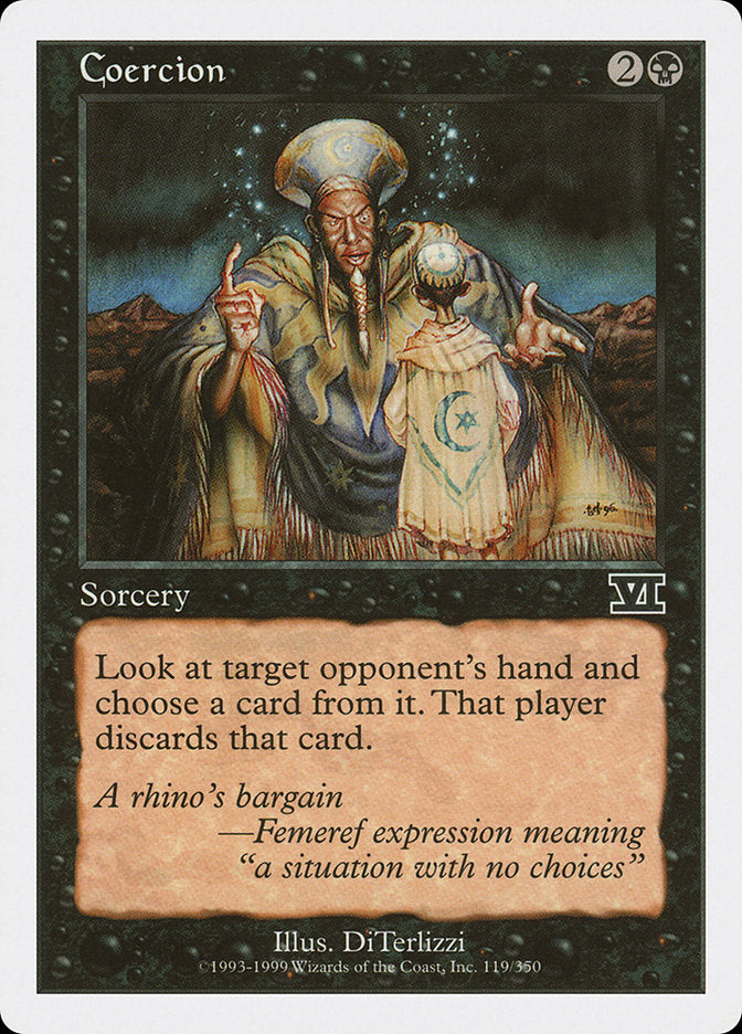 Coercion (119) [Classic Sixth Edition] | Odin's Place