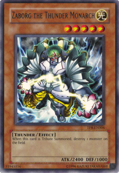 Zaborg the Thunder Monarch [TP8-EN006] Rare | Odin's Place