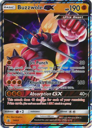 Buzzwole GX (SM69) (Jumbo Card) [Sun & Moon: Black Star Promos] | Odin's Place