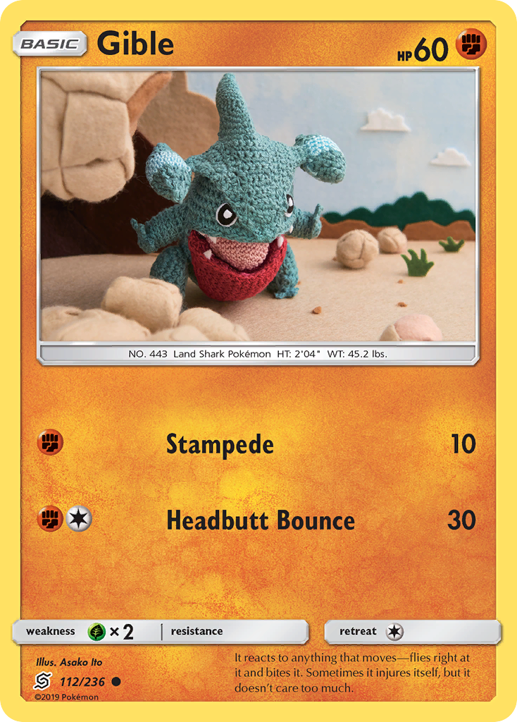 Gible (112/236) [Sun & Moon: Unified Minds] | Odin's Place