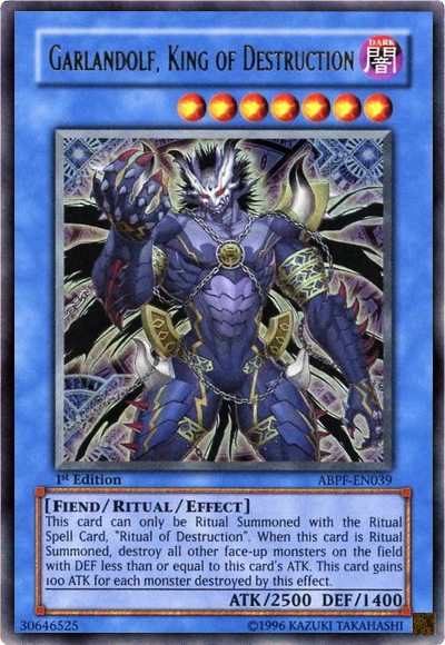 Garlandolf, King of Destruction [ABPF-EN039] Ultra Rare | Odin's Place