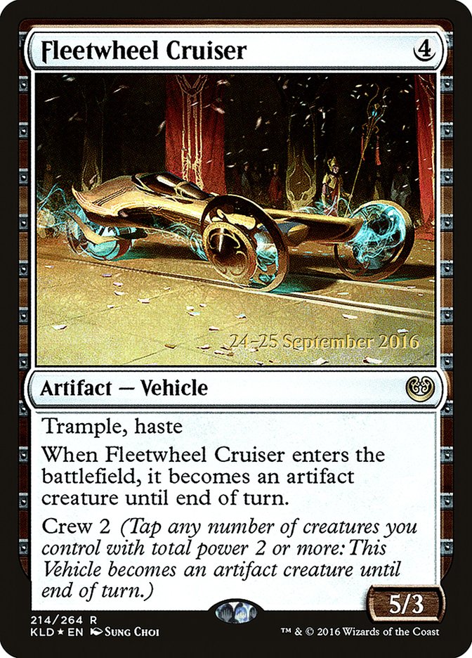 Fleetwheel Cruiser (214) [Kaladesh Prerelease Promos] | Odin's Place