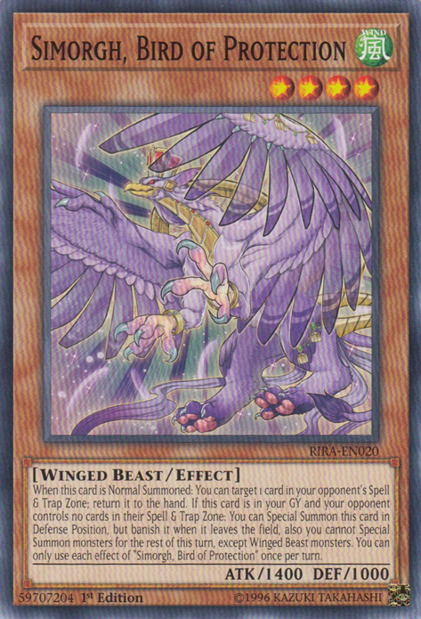 Simorgh, Bird of Protection [RIRA-EN020] Common | Odin's Place