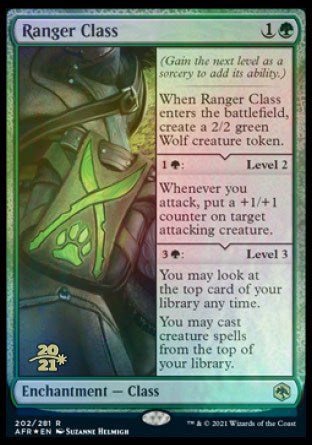 Ranger Class [Dungeons & Dragons: Adventures in the Forgotten Realms Prerelease Promos] | Odin's Place