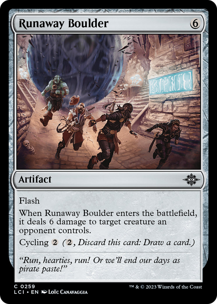 Runaway Boulder [The Lost Caverns of Ixalan] | Odin's Place