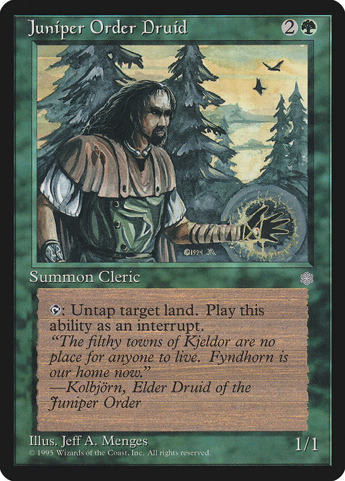 Juniper Order Druid (251) [Ice Age] | Odin's Place