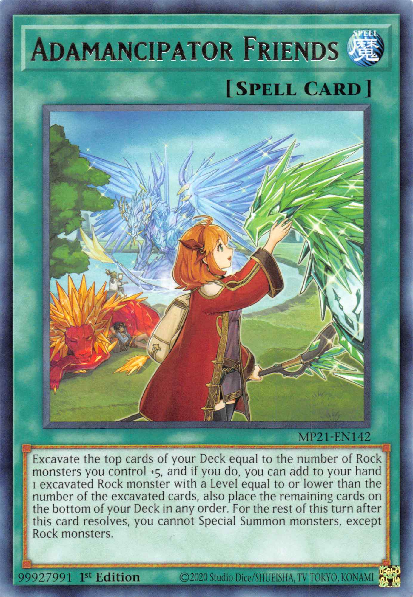 Adamancipator Friends [MP21-EN142] Rare | Odin's Place
