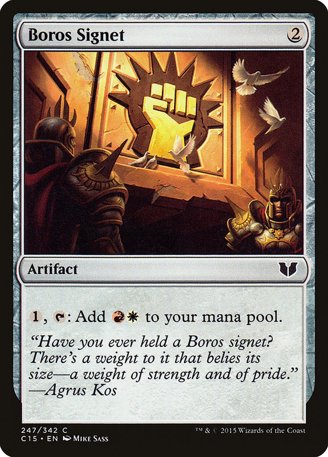 Boros Signet (247) [Commander 2015] | Odin's Place