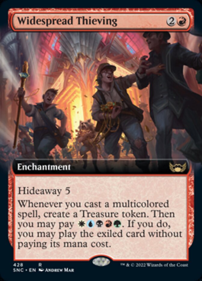 Widespread Thieving (Extended Art) [Streets of New Capenna] | Odin's Place