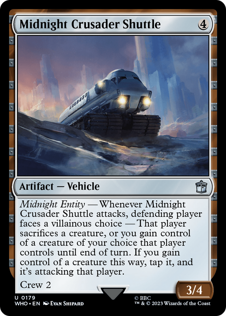 Midnight Crusader Shuttle [Doctor Who] | Odin's Place