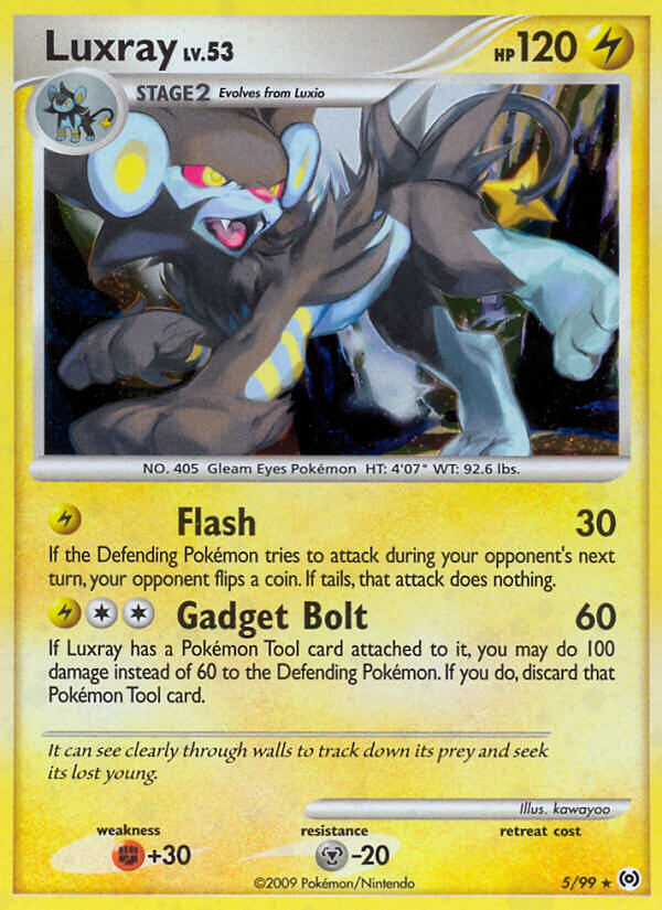 Luxray (5/99) (Theme Deck Exclusive) [Platinum: Arceus] | Odin's Place