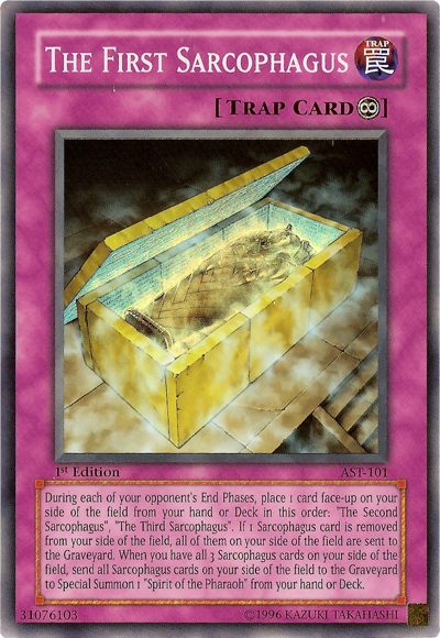 The First Sarcophagus [AST-101] Super Rare | Odin's Place