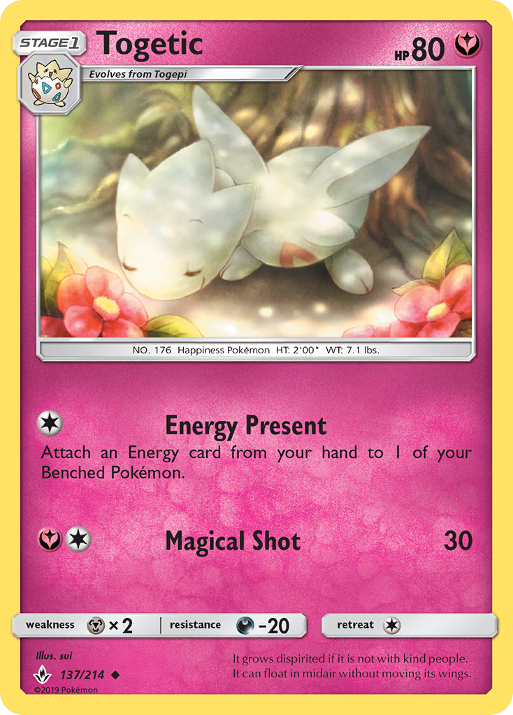Togetic (137/214) [Sun & Moon: Unbroken Bonds] | Odin's Place