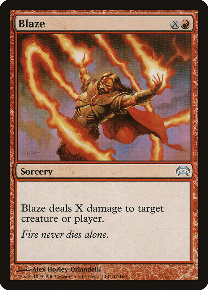 Blaze (47) [Planechase] | Odin's Place
