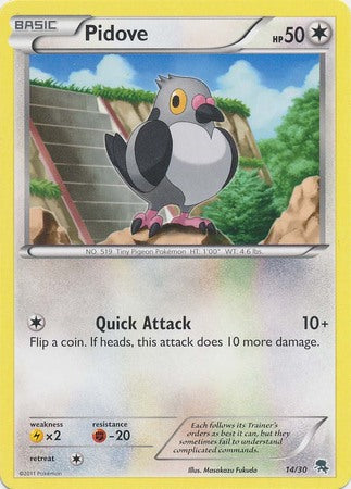 Pidove (14/30) [Black & White: Trainer Kit - Zoroark] | Odin's Place