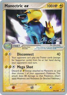 Manectric ex (101/107) (Mewtrick - Jason Klaczynski) [World Championships 2006] | Odin's Place