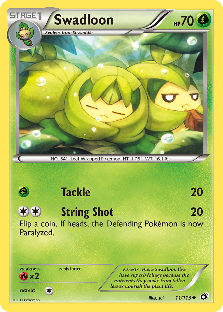 Swadloon (11/113) [Black & White: Legendary Treasures] | Odin's Place