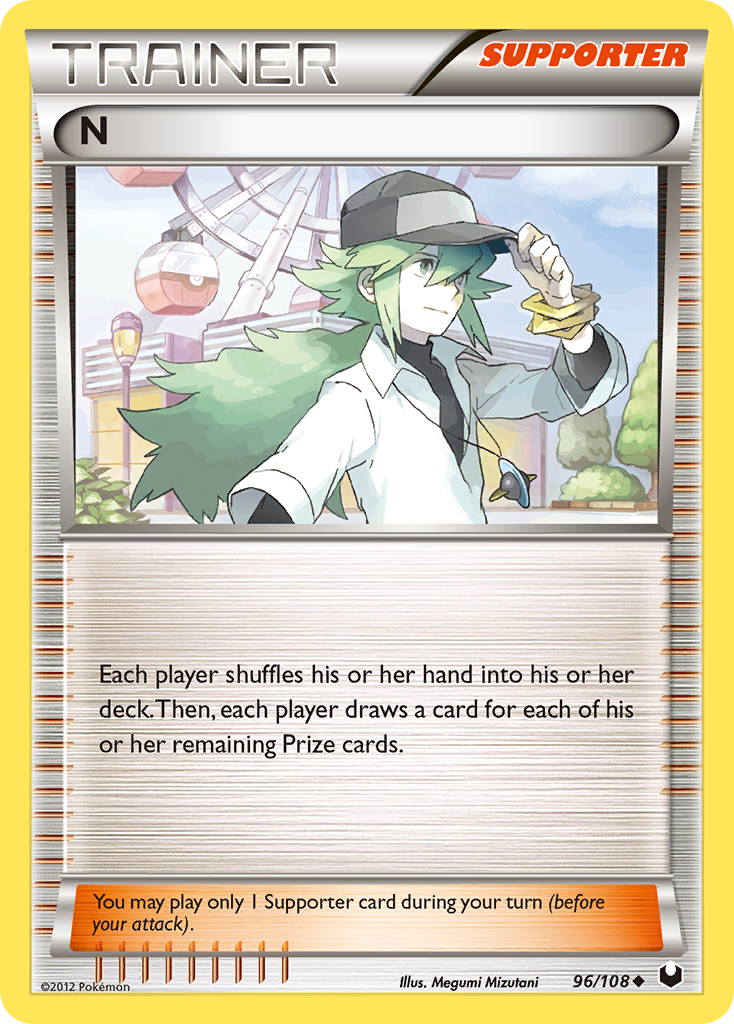 N (96/108) [Black & White: Dark Explorers] | Odin's Place