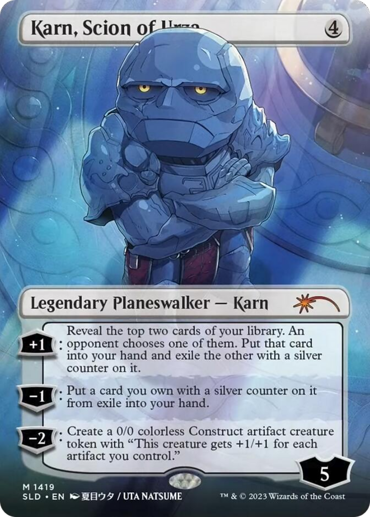 Karn, Scion of Urza (Rainbow Foil) [Secret Lair Drop Series] | Odin's Place