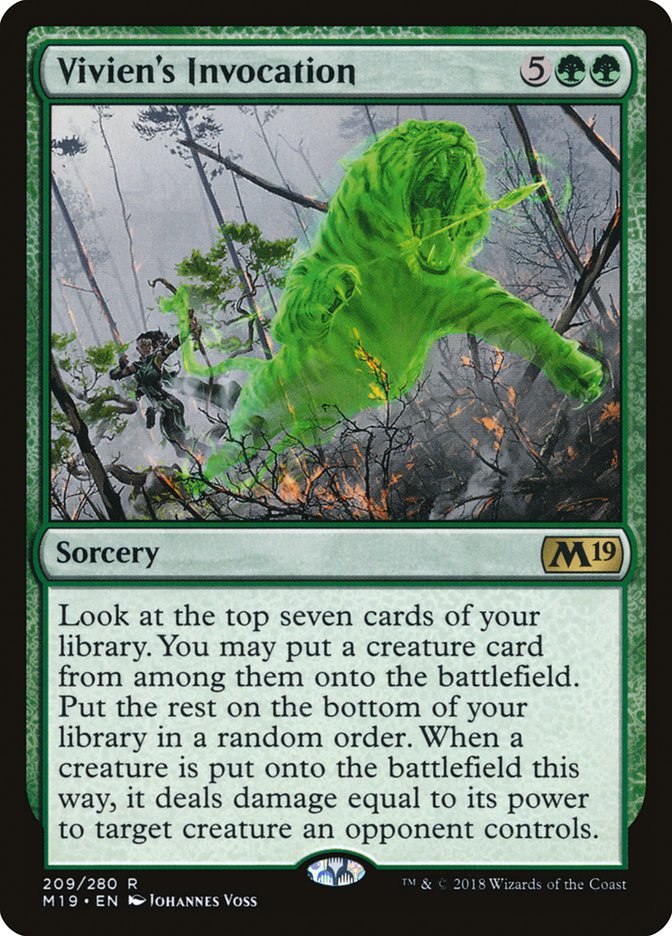 Vivien's Invocation (209) [Core Set 2019] | Odin's Place