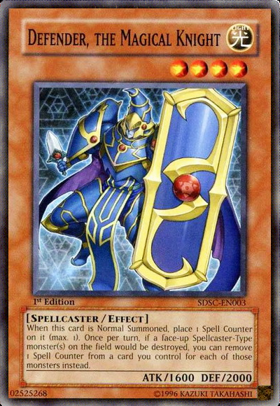 Defender, The Magical Knight [SDSC-EN003] Common | Odin's Place