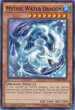 Mythic Water Dragon [MP14-EN135] Common | Odin's Place