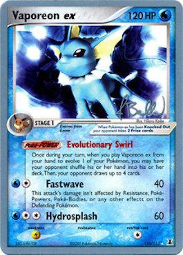 Vaporeon ex (110/113) (Eeveelutions - Jimmy Ballard) [World Championships 2006] | Odin's Place