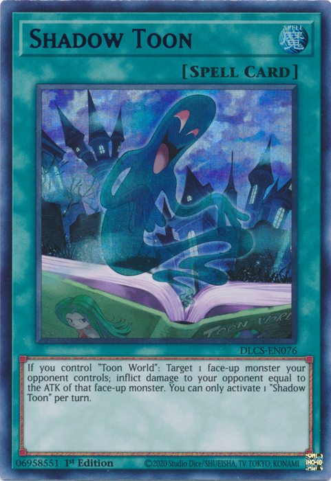 Shadow Toon (Blue) [DLCS-EN076] Ultra Rare | Odin's Place