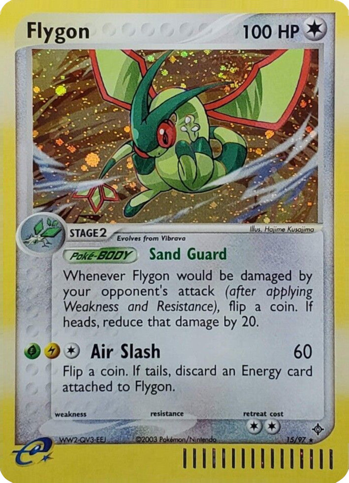 Flygon (15/97) (Theme Deck Exclusive) [EX: Dragon] | Odin's Place