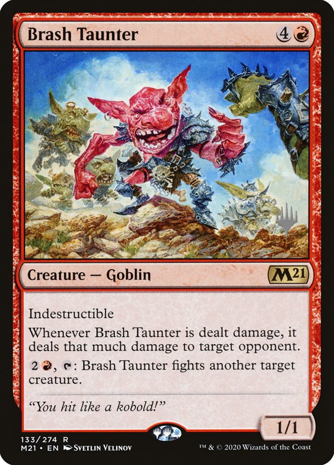Brash Taunter (Promo Pack) [Core Set 2021 Promos] | Odin's Place