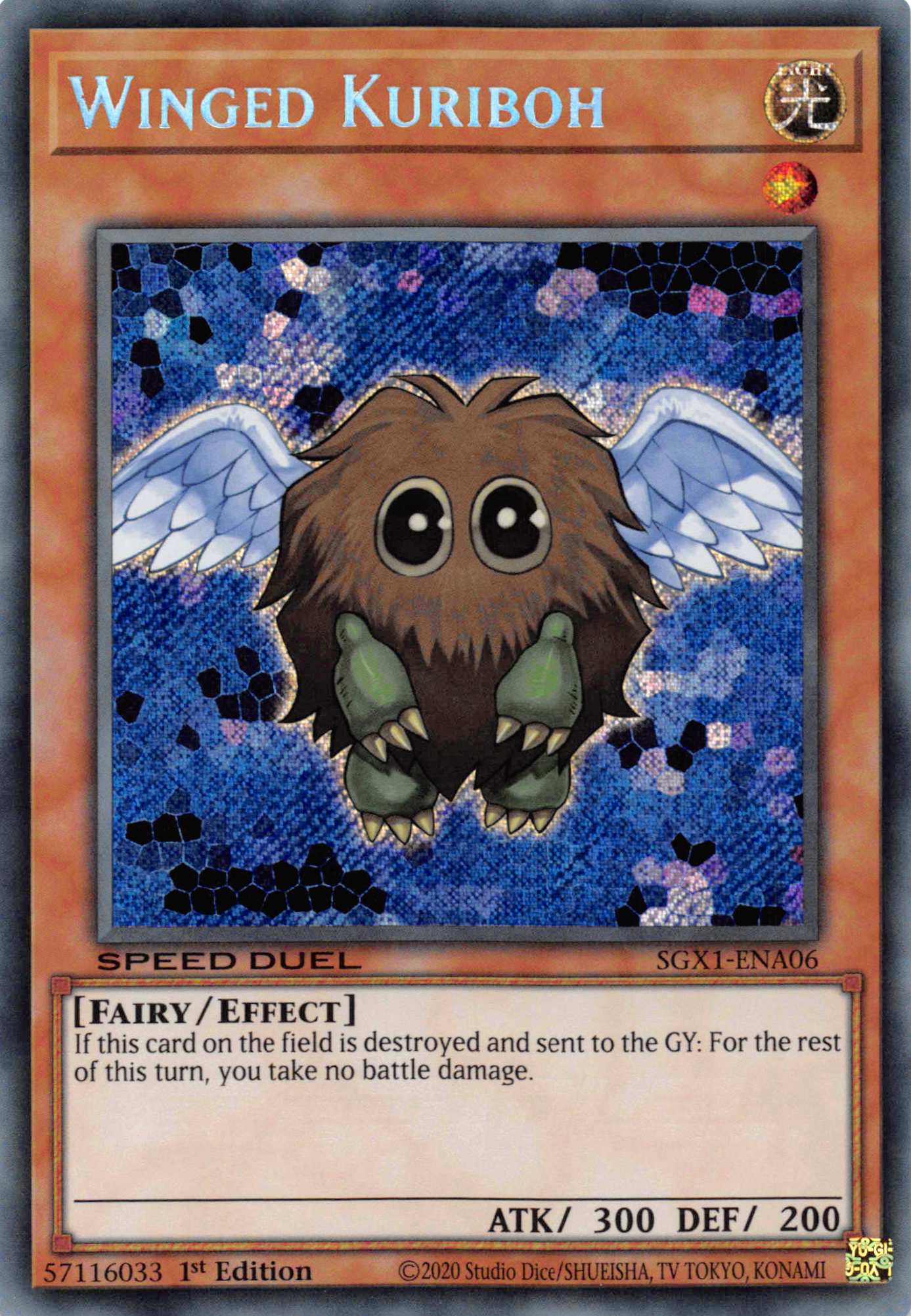Winged Kuriboh [SGX1-ENA06] Secret Rare | Odin's Place