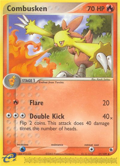 Combusken (27/109) [EX: Ruby & Sapphire] | Odin's Place
