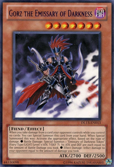 Gorz the Emissary of Darkness (Purple) [DL13-EN013] Rare | Odin's Place