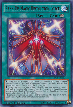 Rank-Up-Magic Revolution Force [CROS-EN057] Rare | Odin's Place