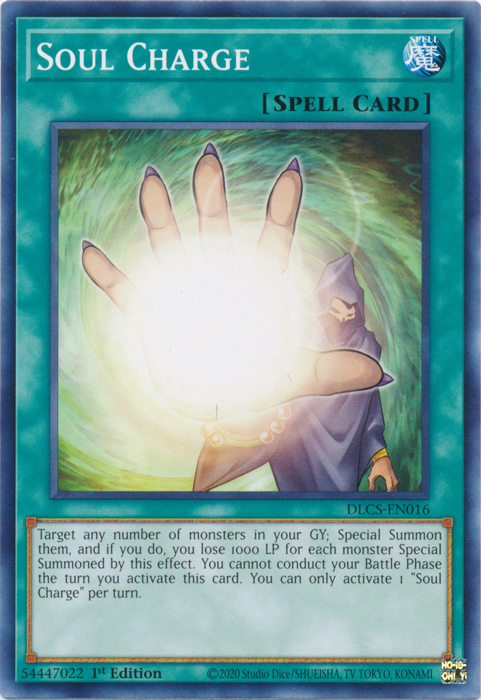 Soul Charge [DLCS-EN016] Common | Odin's Place