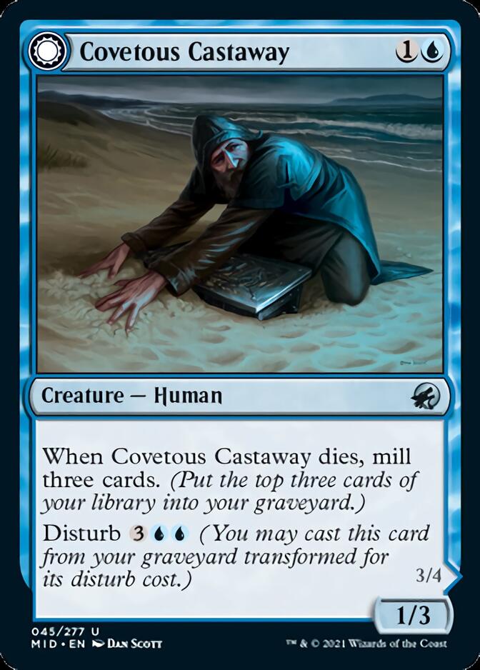 Covetous Castaway // Ghostly Castigator [Innistrad: Midnight Hunt] | Odin's Place