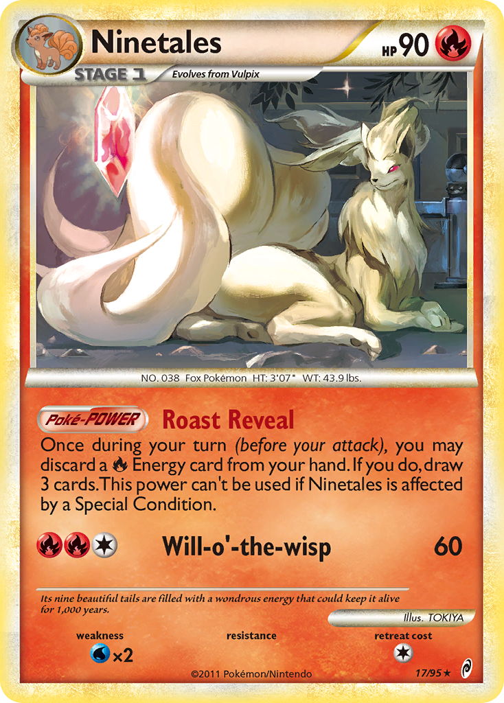 Ninetales (17/95) [HeartGold & SoulSilver: Call of Legends] | Odin's Place