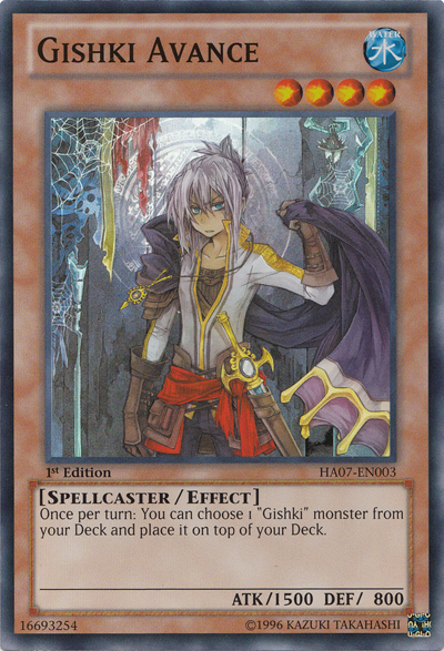 Gishki Avance [HA07-EN003] Super Rare | Odin's Place