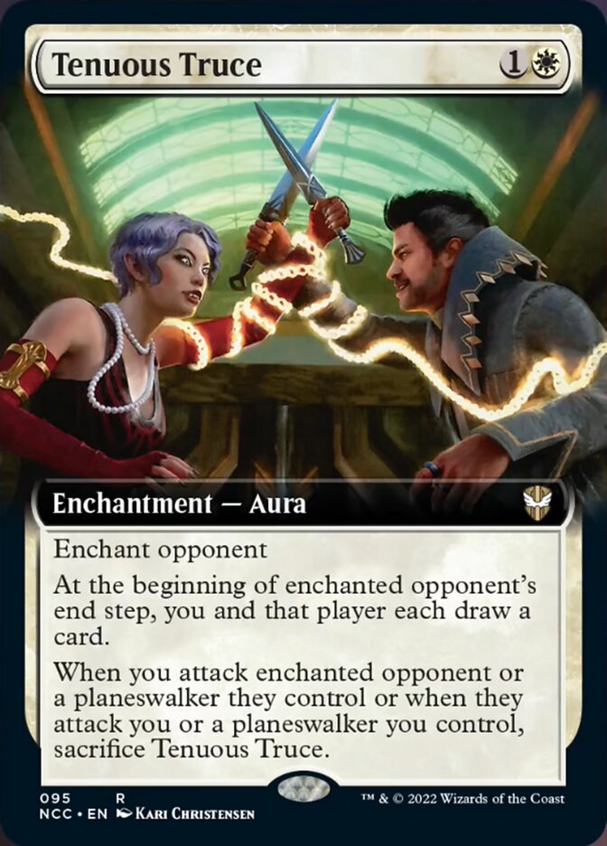 Tenuous Truce (Extended Art) [Streets of New Capenna Commander] | Odin's Place