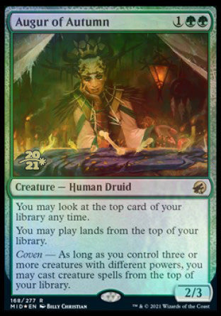Augur of Autumn [Innistrad: Midnight Hunt Prerelease Promos] | Odin's Place