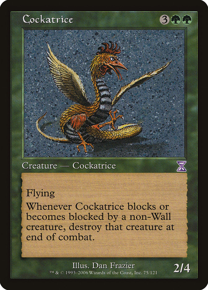 Cockatrice (75) [Time Spiral Timeshifted] | Odin's Place
