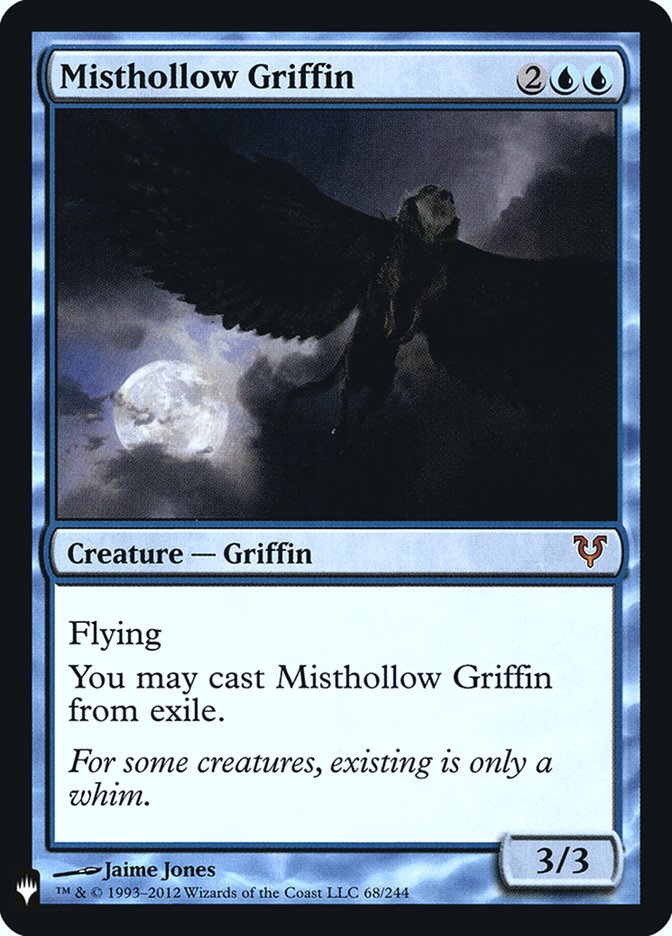 Misthollow Griffin [Mystery Booster] | Odin's Place