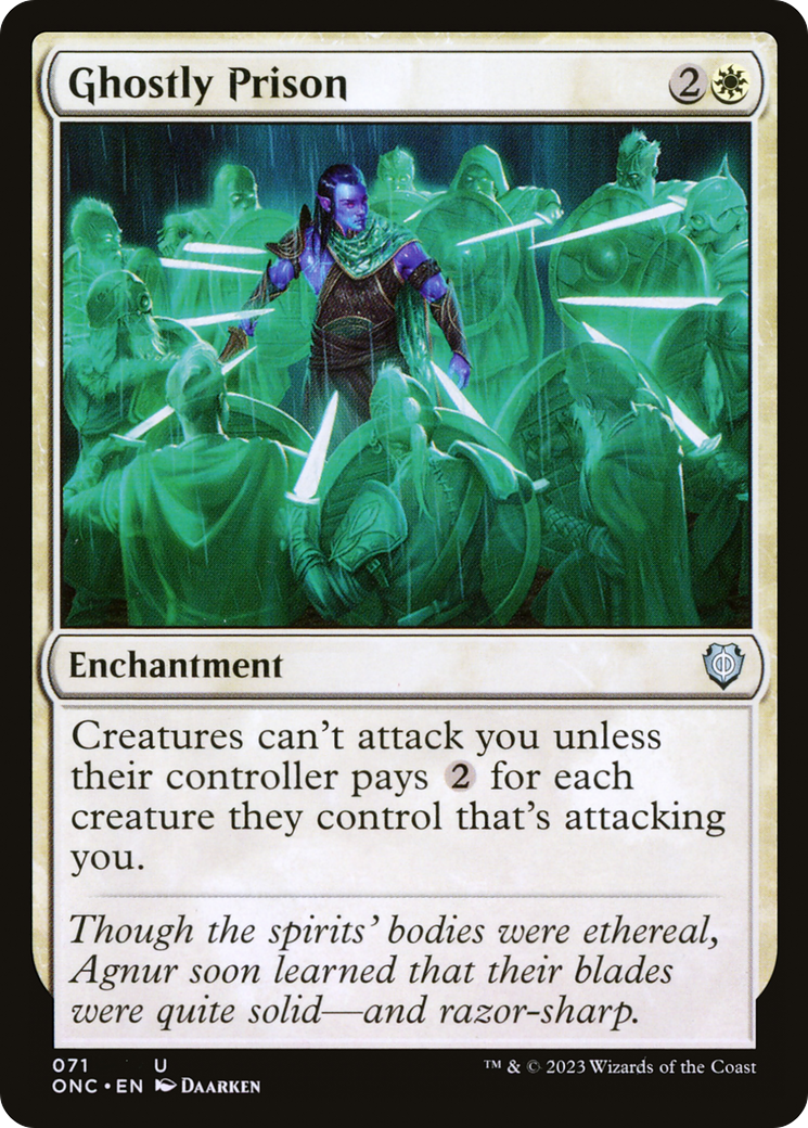 Ghostly Prison [Phyrexia: All Will Be One Commander] | Odin's Place