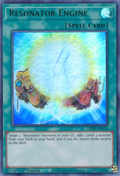 Resonator Engine [GFTP-EN114] Ultra Rare | Odin's Place