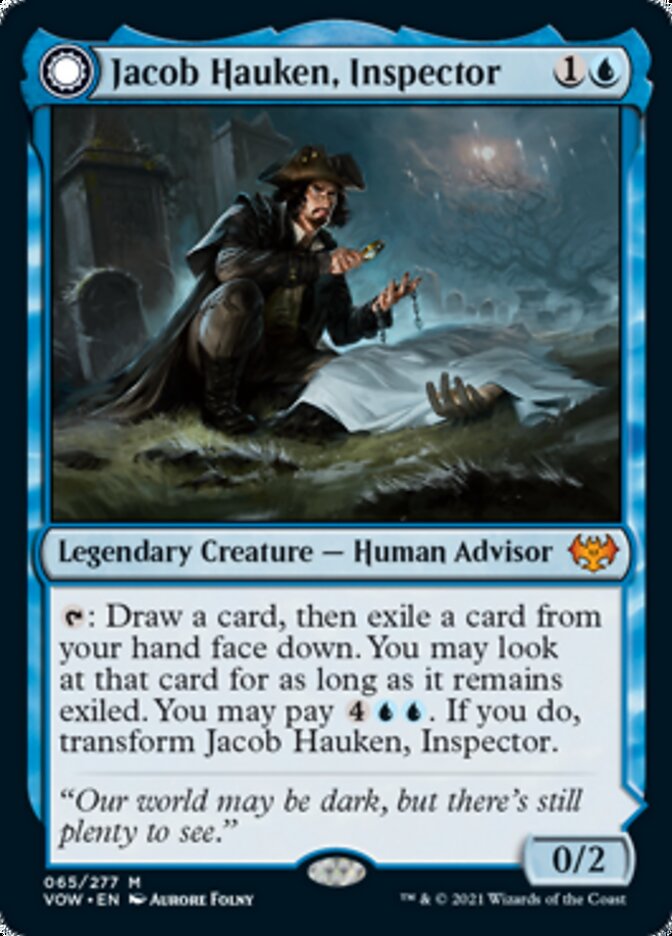 Jacob Hauken, Inspector // Hauken's Insight [Innistrad: Crimson Vow] | Odin's Place