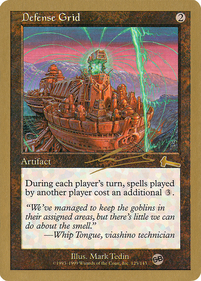 Defense Grid (Nicolas Labarre) (SB) [World Championship Decks 2000] | Odin's Place