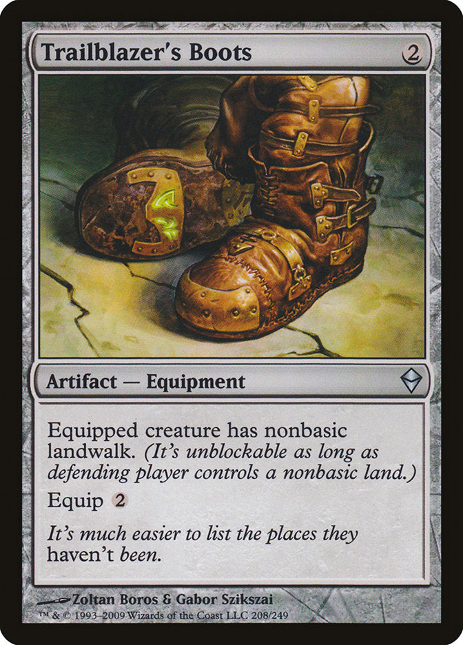 Trailblazer's Boots (208) [Zendikar] | Odin's Place